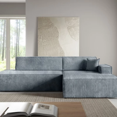 Ecksofa mit Stauraum WINDSOR 1 – dunkle Esche, rechte Ecke