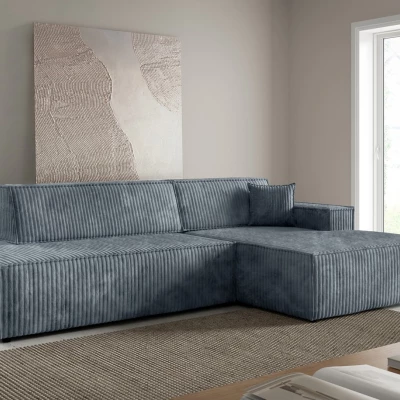 Ecksofa mit Stauraum WINDSOR 1 – dunkle Esche, rechte Ecke