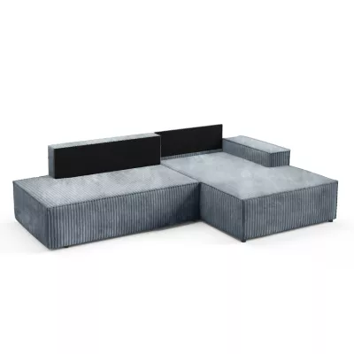 Ecksofa mit Stauraum WINDSOR 1 – dunkle Esche, rechte Ecke