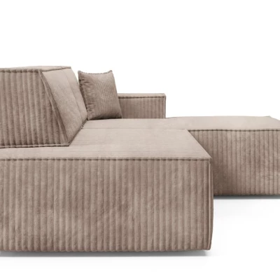 Ecksofa mit Stauraum WINDSOR 1 - beige, rechte Ecke