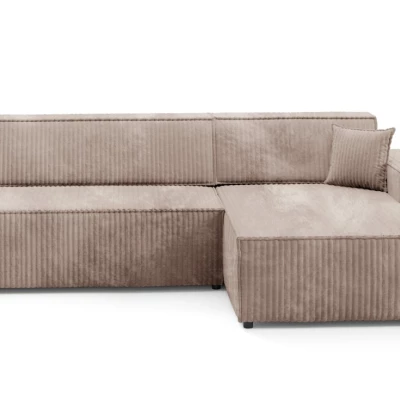 Ecksofa mit Stauraum WINDSOR 1 - beige, rechte Ecke
