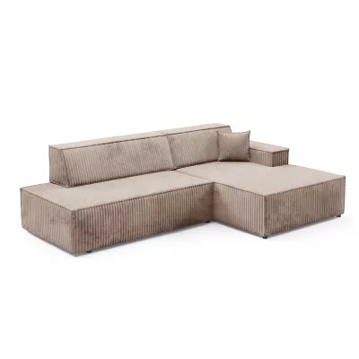 Ecksofa mit Stauraum WINDSOR 1 - beige, rechte Ecke