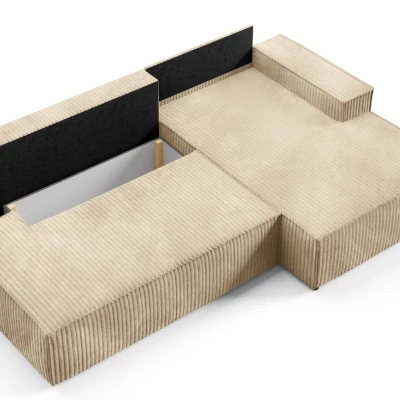 Ecksofa mit Stauraum WINDSOR 1 - ecru 2, rechte Ecke