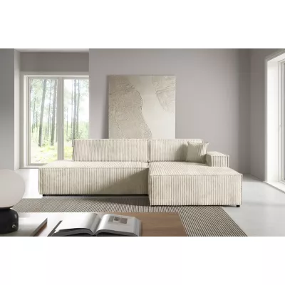 Ecksofa mit Stauraum WINDSOR 1 - ecru 1, rechte Ecke