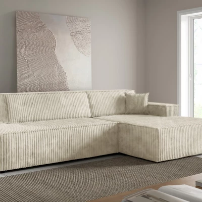 Ecksofa mit Stauraum WINDSOR 1 - ecru 1, rechte Ecke