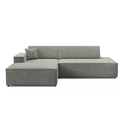 Ecksofa mit Stauraum WINDSOR 1 - hellgrau, linke Ecke