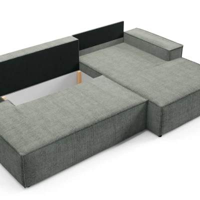 Ecksofa mit Stauraum WINDSOR 1 - hellgrau, linke Ecke