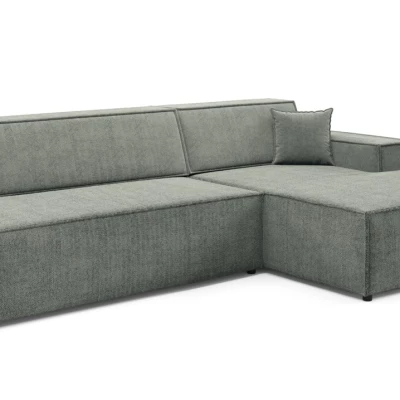 Ecksofa mit Stauraum WINDSOR 1 - hellgrau, linke Ecke