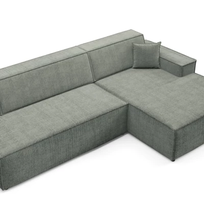 Ecksofa mit Stauraum WINDSOR 1 - hellgrau, linke Ecke