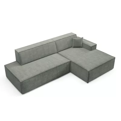 Ecksofa mit Stauraum WINDSOR 1 - hellgrau, linke Ecke