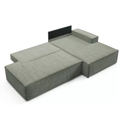 Ecksofa mit Stauraum WINDSOR 1 - hellgrau, linke Ecke