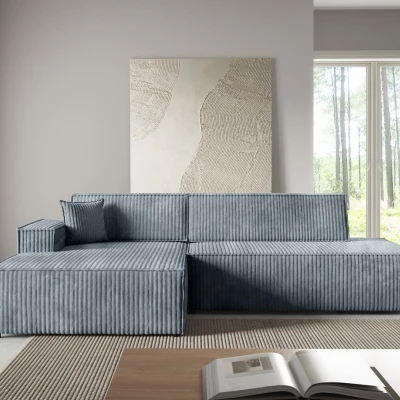 Ecksofa mit Stauraum WINDSOR 1 - dunkle Esche, linke Ecke