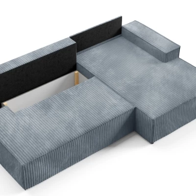 Ecksofa mit Stauraum WINDSOR 1 - dunkle Esche, linke Ecke