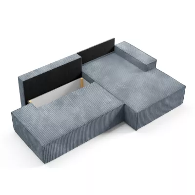 Ecksofa mit Stauraum WINDSOR 1 - dunkle Esche, linke Ecke