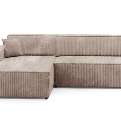 Ecksofa mit Stauraum WINDSOR 1 - beige, linke Ecke