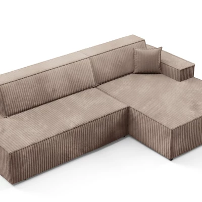 Ecksofa mit Stauraum WINDSOR 1 - beige, linke Ecke