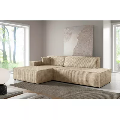 Ecksofa mit Stauraum WINDSOR 1 - ecru 2, linke Ecke