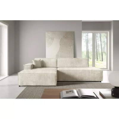 Ecksofa mit Stauraum WINDSOR 1 - ecru 1, linke Ecke