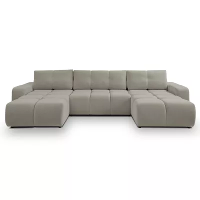 U-förmiges Schlafsofa TRURO 2 - grau