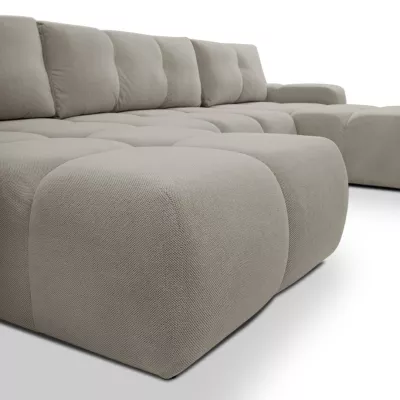 U-förmiges Schlafsofa TRURO 2 - grau