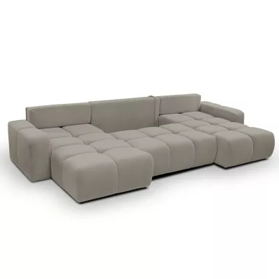 U-förmiges Schlafsofa TRURO 2 - grau