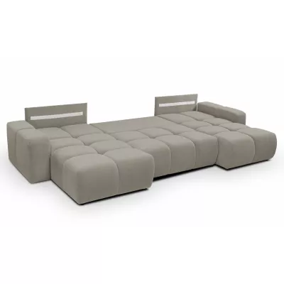 U-förmiges Schlafsofa TRURO 2 - grau