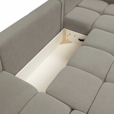 U-förmiges Schlafsofa TRURO 2 - grau