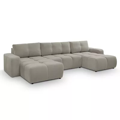U-förmiges Schlafsofa TRURO 2 - grau