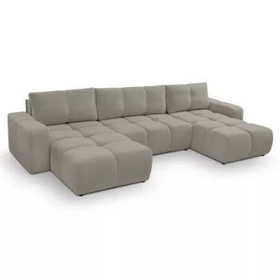 U-förmiges Schlafsofa TRURO 2 - grau