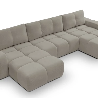 U-förmiges Schlafsofa TRURO 2 - grau