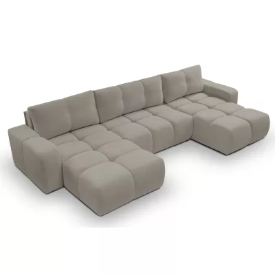 U-förmiges Schlafsofa TRURO 2 - grau