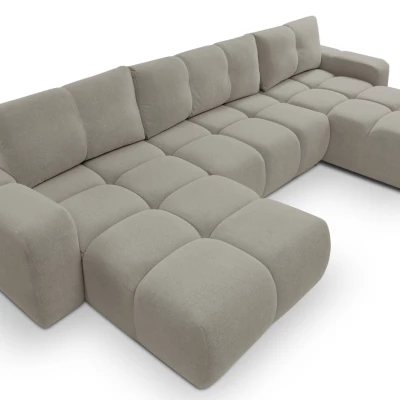U-förmiges Schlafsofa TRURO 2 - grau