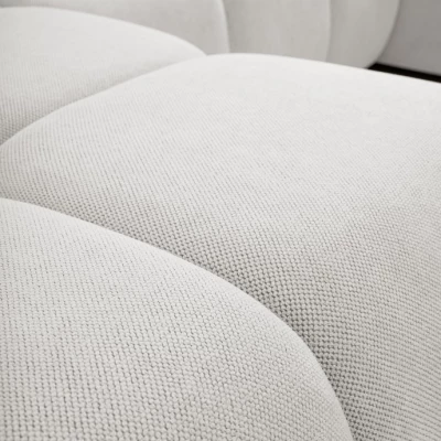 U-förmiges Schlafsofa TRURO 2 – hellgrau