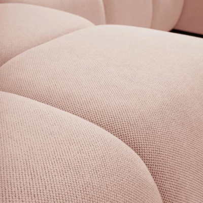 U-förmiges Schlafsofa TRURO 2 - Aprikose