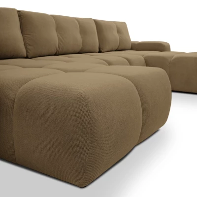 TRURO 2-Sitzer-Sofagarnitur – Dunkelbeige