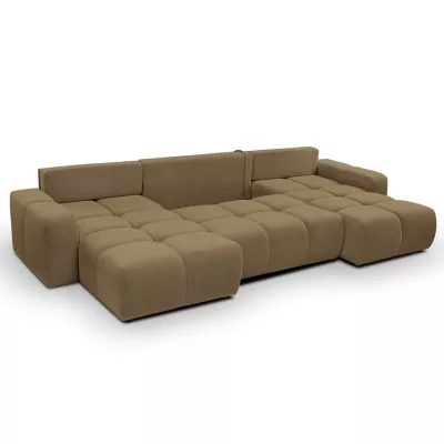 TRURO 2-Sitzer-Sofagarnitur – Dunkelbeige