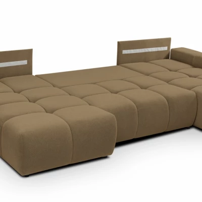 TRURO 2-Sitzer-Sofagarnitur – Dunkelbeige