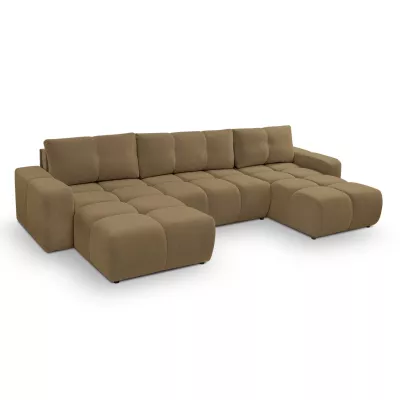 TRURO 2-Sitzer-Sofagarnitur – Dunkelbeige
