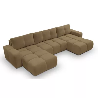 TRURO 2-Sitzer-Sofagarnitur – Dunkelbeige