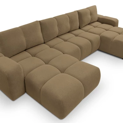 TRURO 2-Sitzer-Sofagarnitur – Dunkelbeige