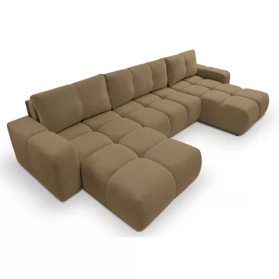 TRURO 2-Sitzer-Sofagarnitur – Dunkelbeige