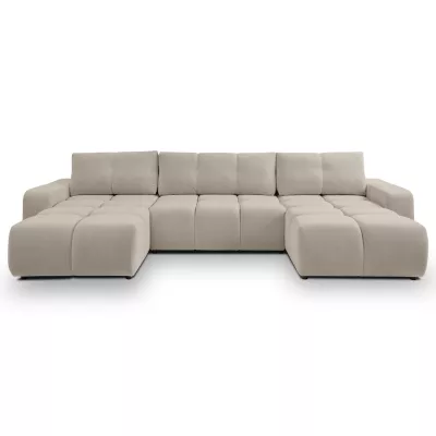 U-förmiges Schlafsofa TRURO 2 – Winterbeige