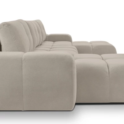U-förmiges Schlafsofa TRURO 2 – Winterbeige