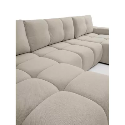 U-förmiges Schlafsofa TRURO 2 – Winterbeige