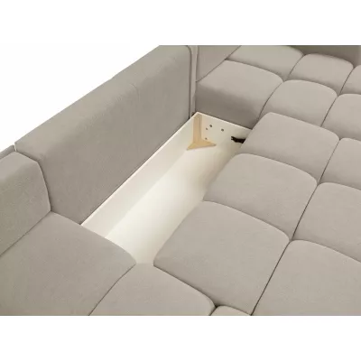 U-förmiges Schlafsofa TRURO 2 – Winterbeige