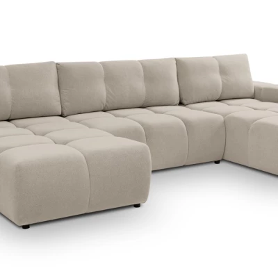U-förmiges Schlafsofa TRURO 2 – Winterbeige