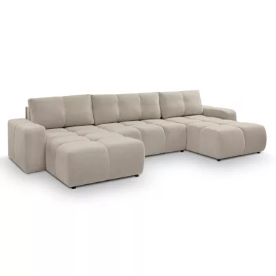 U-förmiges Schlafsofa TRURO 2 – Winterbeige