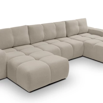 U-förmiges Schlafsofa TRURO 2 – Winterbeige