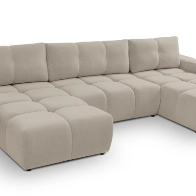 U-förmiges Schlafsofa TRURO 2 – Winterbeige