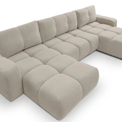 U-förmiges Schlafsofa TRURO 2 – Winterbeige